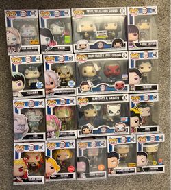 Demon Slayer, FMAB, Marvel Funkos