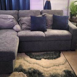 Nice sleeper couch with storage
