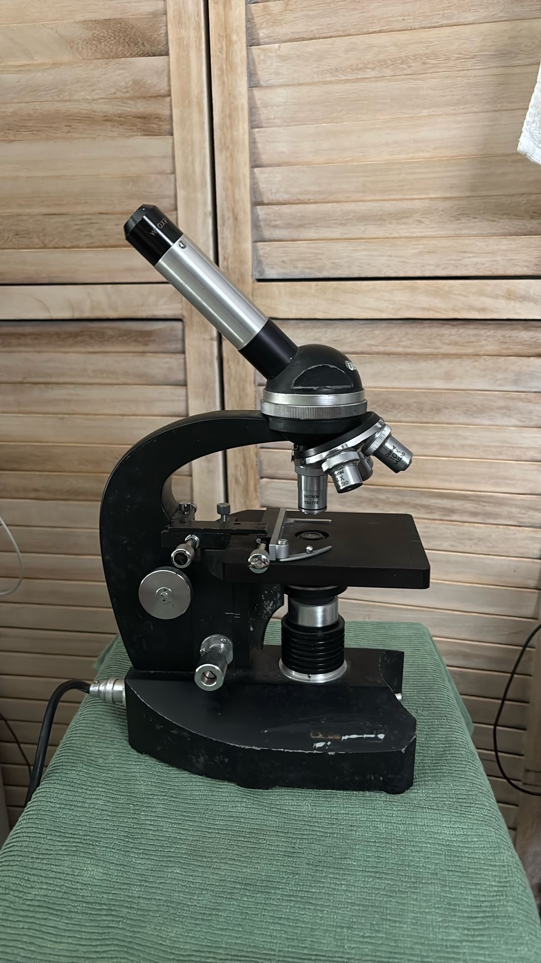 Microcospio cientifico