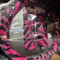 3pc Steering Wheel Cover New $10 Each