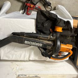 Worx Electric Blower And Vacuum Mulcher 