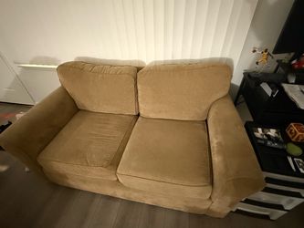 Tan Fabric Sofa
