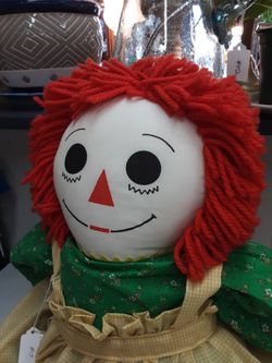 Large Raggedy Ann Doll- Located in Shelton