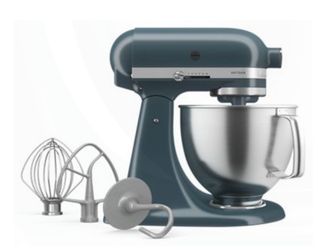 KitchenAid 5 Quart Tilt-Head Stand Mixer (Pebbled Palm) And 3-piece Pasta Roller & Cutter Set