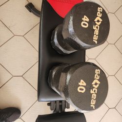 40 Lbs Dumbbells (2)
