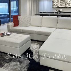 Modern sectional sofa sale- limited supply- zero interest Finance available- shop now pay later.