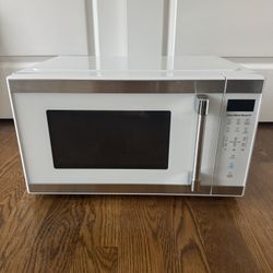 White Microwave 