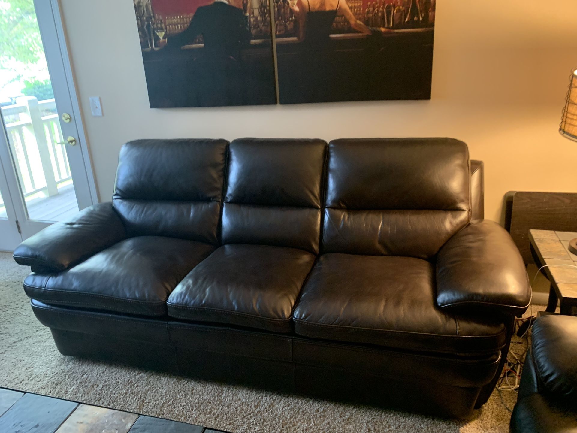 Leather Couch