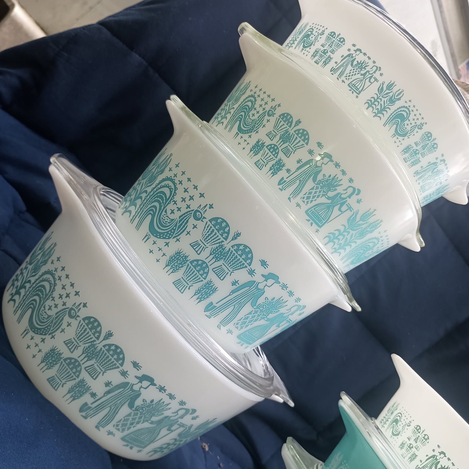 Vintage Corningware Amish Butterprint