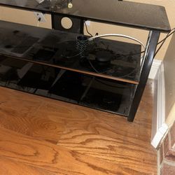 Glass Tv Stand Or Picture Table