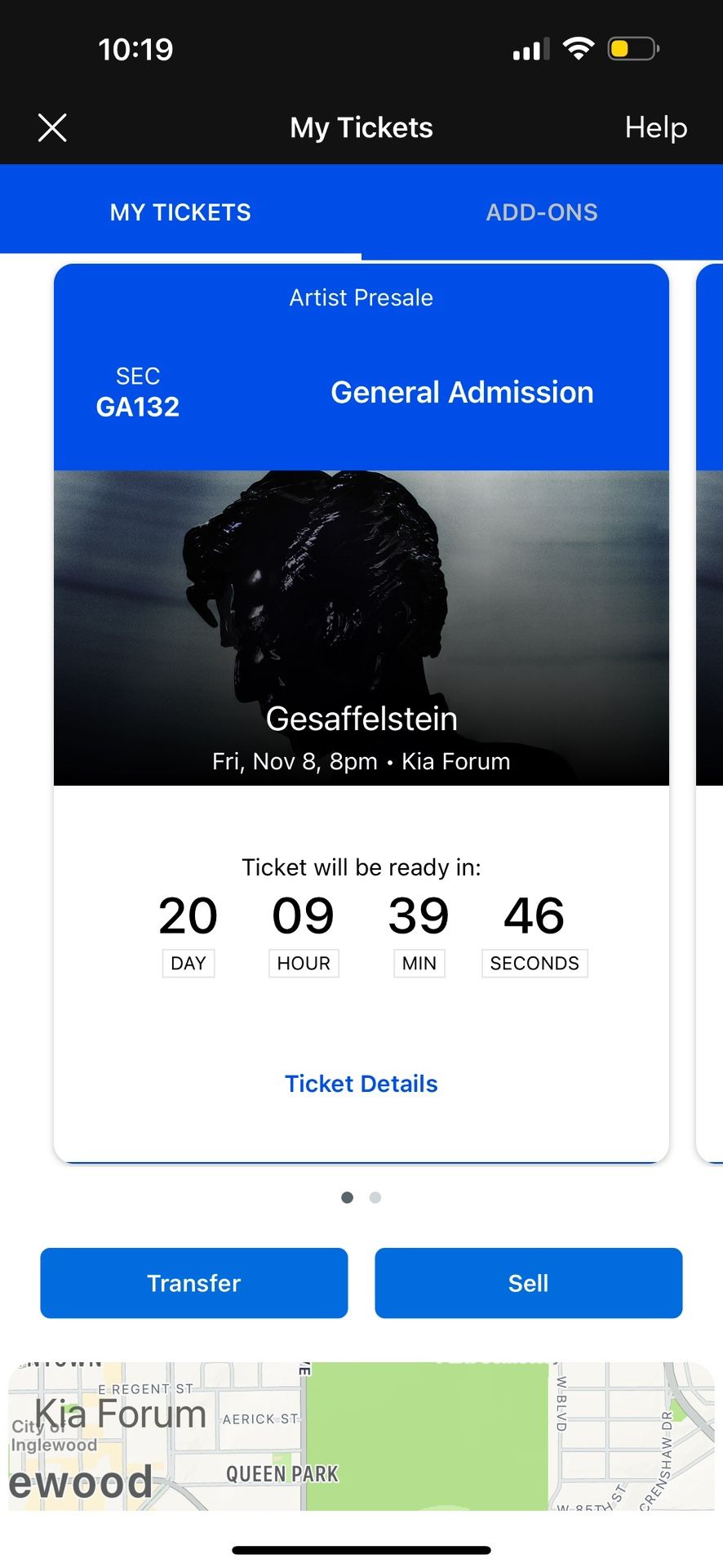 Gesaffelstein Tickets