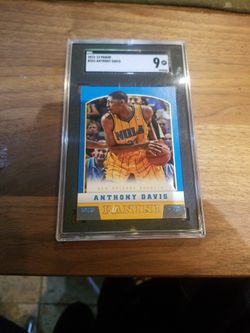 2012-13 Panini Anthony Davis Rookie Card SGC MINT 9