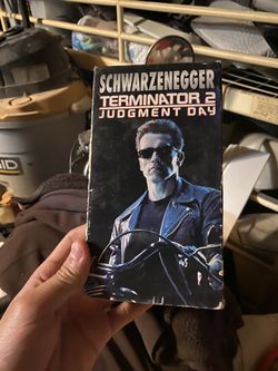 Terminator 2 Judgememt Day VHS Rare VHS