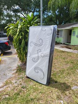 NEW TWIN MATTRESS AND BOX SPRING -- Also Available In All Sizes.