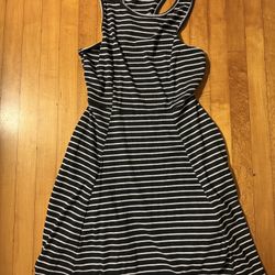 ACEMI Casual Tank Dress With Open Back 