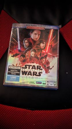 Star wars Episode 8 The Last Jedi Blu-ray
