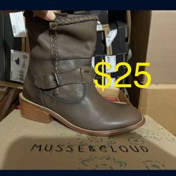 Women Leather Boots New