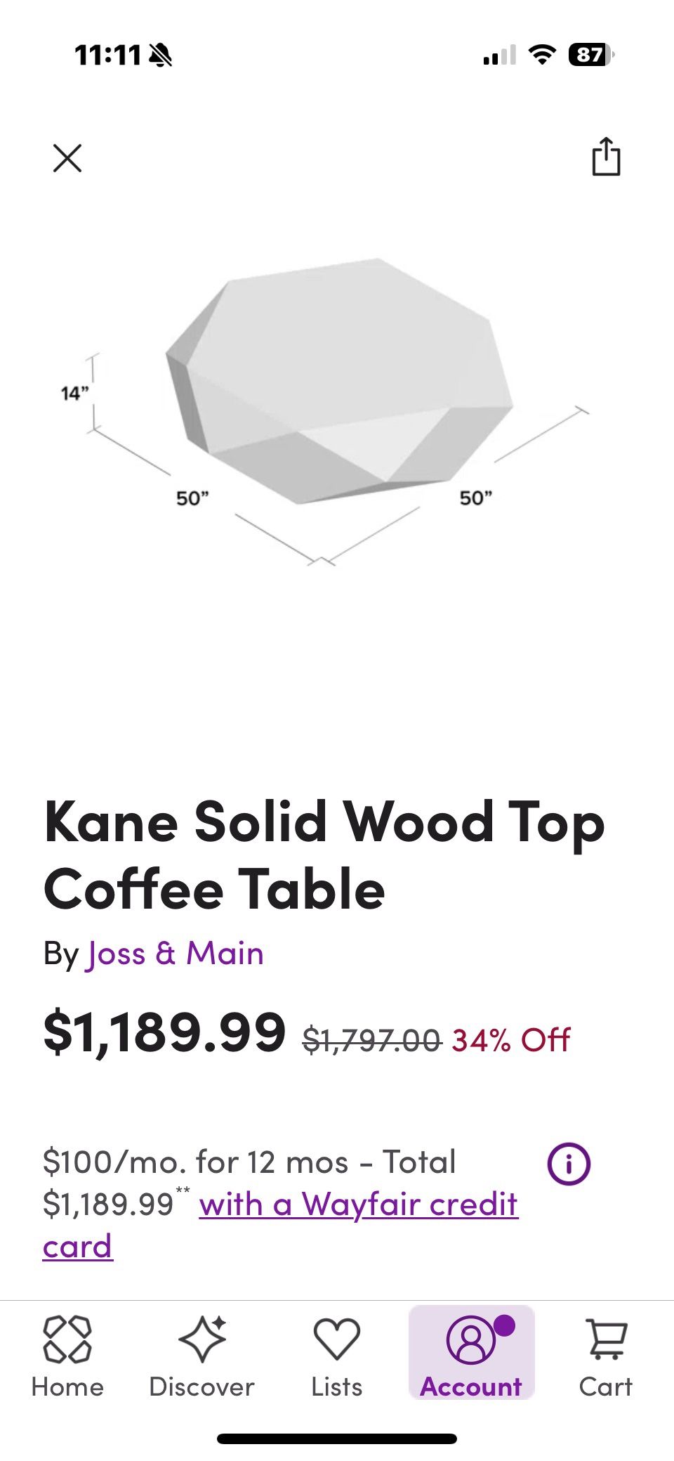 Coffee Table