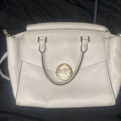 White Michael Kors Purse
