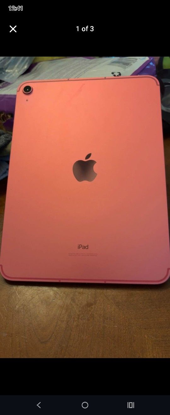 Ipad 10th Generation Pink 275