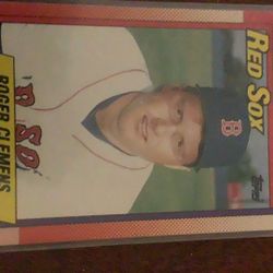 Roger Clemens Baseball Card 