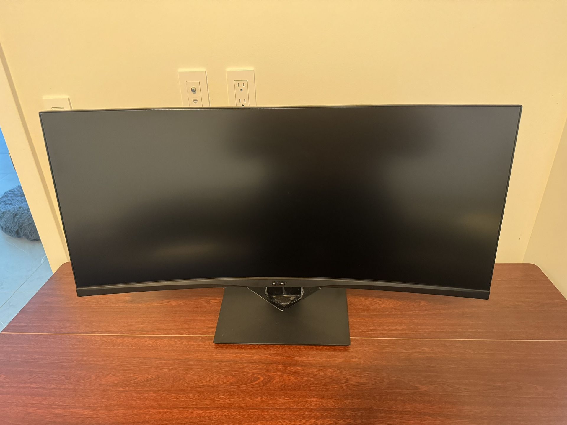 Acer 34” USB-C Curved Monitor - Barely Used/New With Box
