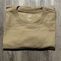 GAP Everyday Soft Crew Neck Tee - Tan 