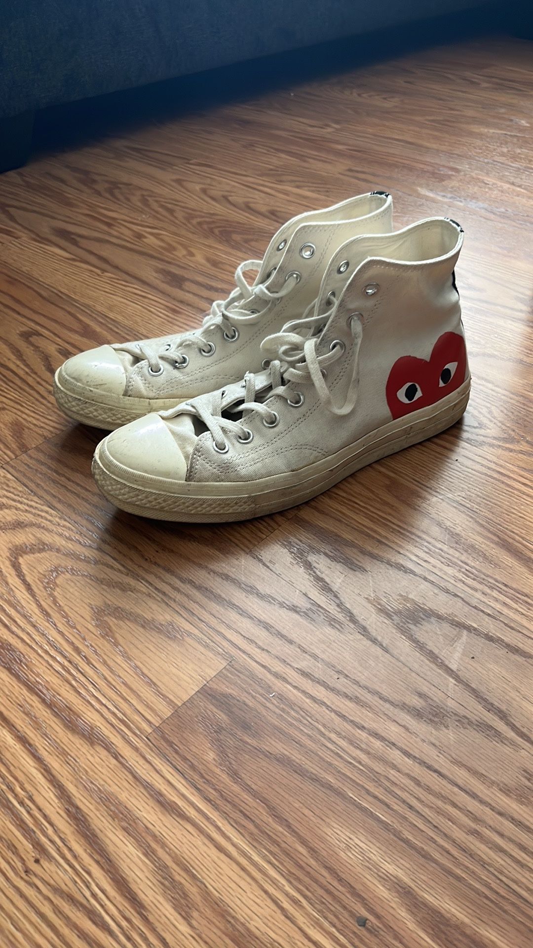 Converse Chuck Taylor All Star 70 Hi Comme des Garcons PLAY White