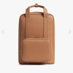 Monos Backpack Vegan Leather Mahogany 