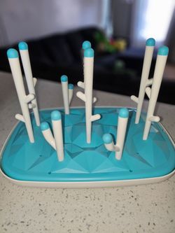 Baby bottle drying rack