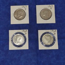 Kennedy Silver Half Dollars 