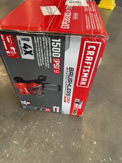 New Craftsman Pressure Washer 1500 PSI