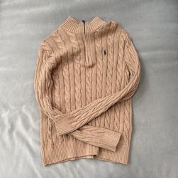 RL cable knit
