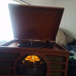 crosley record and cd playe