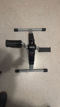 Mini Pedal Exerciser with LCD Display – Arm/Leg Workout Bike