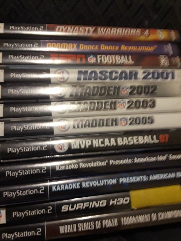 PS2 Games [9/17/2024] See Description for price