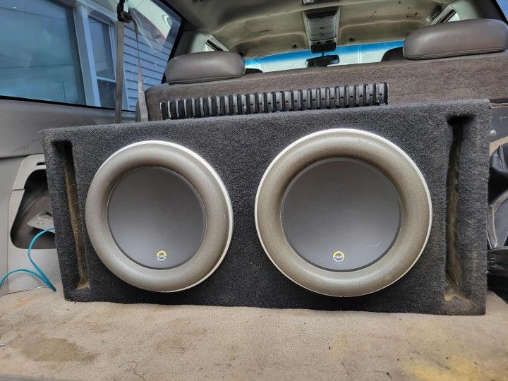 JL AUDIO 12s W7s AE, 1000/1v2 Amp