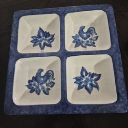 BLUE  ROOSTER  CHINA  NEW 