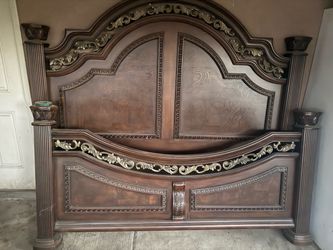 King size bed frame