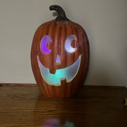 Creepy Sounds Color Changing Pumpkin