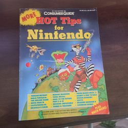 Hot Tips For Nintendo Video Game Magazine 