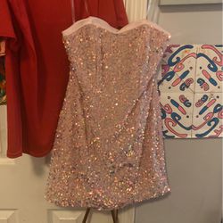 Pink Short Prom Dress