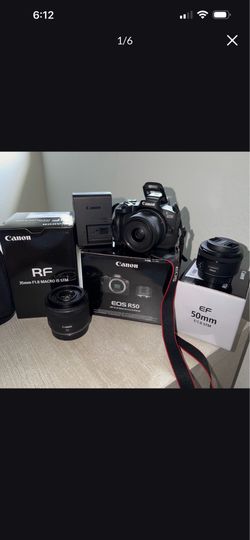 Camara canon R50