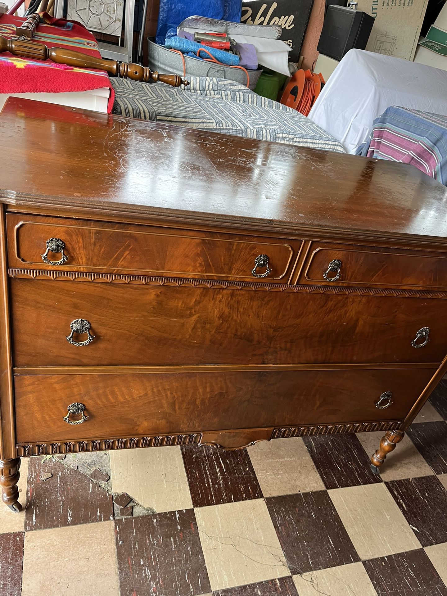 Vintage Ornate Dresser
