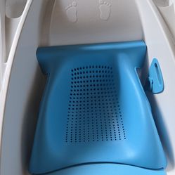 Baby heating bath tube