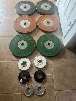 107.5kg uesaka Olympic bumper plate set