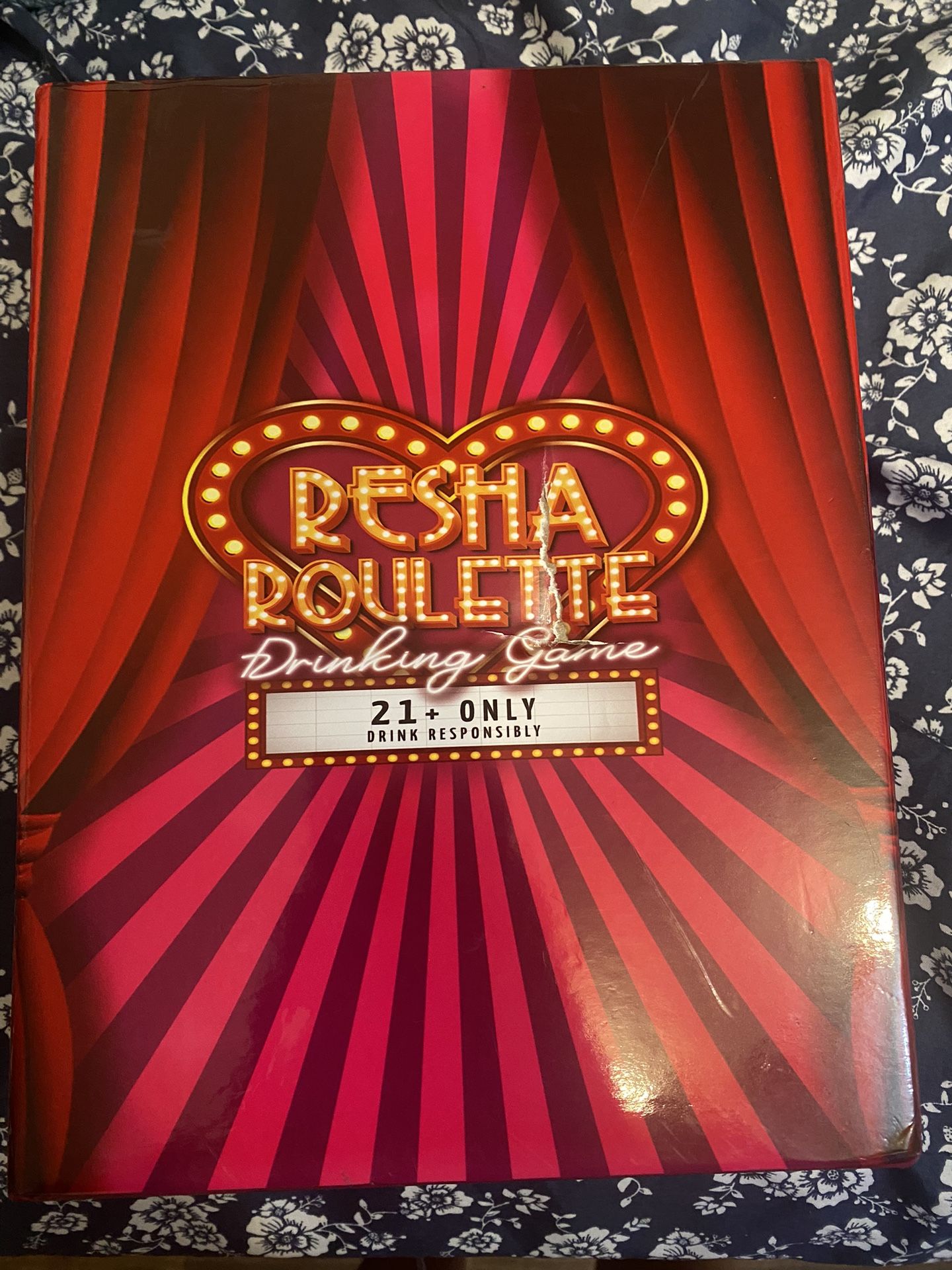 Resha Roulette Card Drinking Game