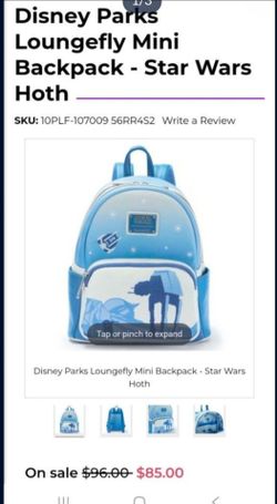 Loungefly Star Wars hoth backpack