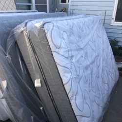 Queen Mattress And Boxspring $229