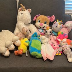 Plush 10 Stuff And 3 Musical Stuff Plushes 